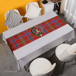 Scottish Lumsden Waistcoat Ancient Clan Tartan Table Runner Clan Tartan Table Runner - Crest Classic Scottish Plaid Tartan Plaid