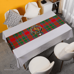 Scottish MacKintosh Ancient Clan Tartan Table Runner Clan Tartan Table Runner - Crest Classic Scottish Plaid Tartan Plaid