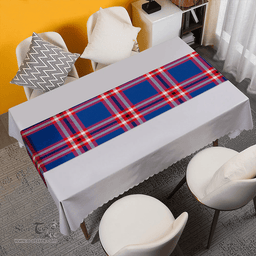 Scottish Laing of Archiestown (Lang of Archiestown) Modern Clan Tartan Table Runner Clan Tartan Table Runner - Crest Classic Scottish Plaid Tartan Plaid