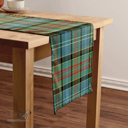 Scottish Walkinshaw Clan Tartan Table Runner Clan Tartan Table Runner - Crest Classic Scottish Plaid Tartan Plaid