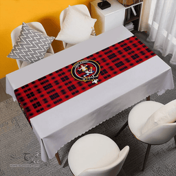 Scottish Murray of Ochtertyre Ancient Clan Tartan Table Runner Clan Tartan Table Runner - Crest Classic Scottish Plaid Tartan Plaid