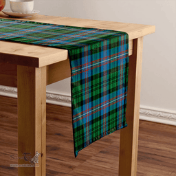 Scottish MacNeil of Colonsay (MacNeil of Barra of Colonsay) (Highland Society of London) Ancient Clan Tartan Table Runner Clan Tartan Table Runner - Crest Classic Scottish Plaid Tartan Plaid