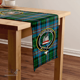 Scottish MacNeil of Colonsay (MacNeil of Barra of Colonsay) (Highland Society of London) Ancient Clan Tartan Table Runner Clan Tartan Table Runner - Crest Classic Scottish Plaid Tartan Plaid