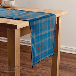 Scottish Thorburn (Thurburn) Ancient Clan Tartan Table Runner Clan Tartan Table Runner - Crest Classic Scottish Plaid Tartan Plaid