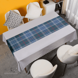 Scottish Thorburn (Thurburn) Weathered Clan Tartan Table Runner Clan Tartan Table Runner - Crest Classic Scottish Plaid Tartan Plaid