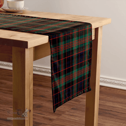 Scottish Newlands (Walker Newlands) Modern Clan Tartan Table Runner Clan Tartan Table Runner - Crest Classic Scottish Plaid Tartan Plaid