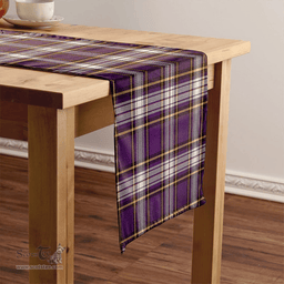 Scottish Maver Dress Weathered Clan Tartan Table Runner Clan Tartan Table Runner - Crest Classic Scottish Plaid Tartan Plaid