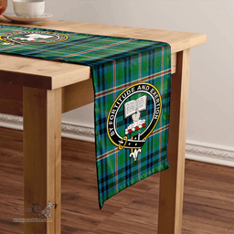 Scottish Reid (Mill City) Ancient Clan Tartan Table Runner Clan Tartan Table Runner - Crest Classic Scottish Plaid Tartan Plaid