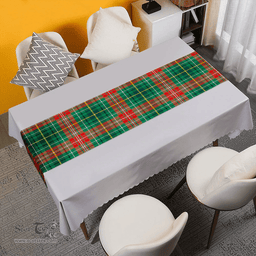 Scottish Muirhead Modern Clan Tartan Table Runner Clan Tartan Table Runner - Crest Classic Scottish Plaid Tartan Plaid