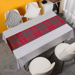 Scottish MacPherson of Cluny Weathered Clan Tartan Table Runner Clan Tartan Table Runner - Crest Classic Scottish Plaid Tartan Plaid