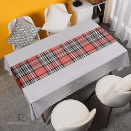 Scottish Napier Rose Weathered Clan Tartan Table Runner Clan Tartan Table Runner - Crest Classic Scottish Plaid Tartan Plaid