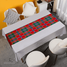 Scottish Murray of Abercairney Ancient Clan Tartan Table Runner Clan Tartan Table Runner - Crest Classic Scottish Plaid Tartan Plaid