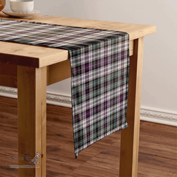 Scottish MacNeil of Barra (MacNeil/MacNeill) Paton Dress Weathered Clan Tartan Table Runner Clan Tartan Table Runner - Crest Classic Scottish Plaid Tartan Plaid