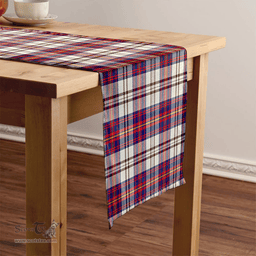 Scottish Walker Dress Modern Clan Tartan Table Runner Clan Tartan Table Runner - Crest Classic Scottish Plaid Tartan Plaid