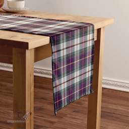 Scottish MacLeod of California Weathered Clan Tartan Table Runner Clan Tartan Table Runner - Crest Classic Scottish Plaid Tartan Plaid