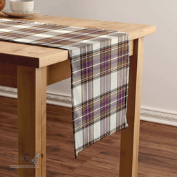 Scottish Richards (Pritchard) Weathered Clan Tartan Table Runner Clan Tartan Table Runner - Crest Classic Scottish Plaid Tartan Plaid