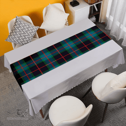 Scottish Nairn Ancient Clan Tartan Table Runner Clan Tartan Table Runner - Crest Classic Scottish Plaid Tartan Plaid