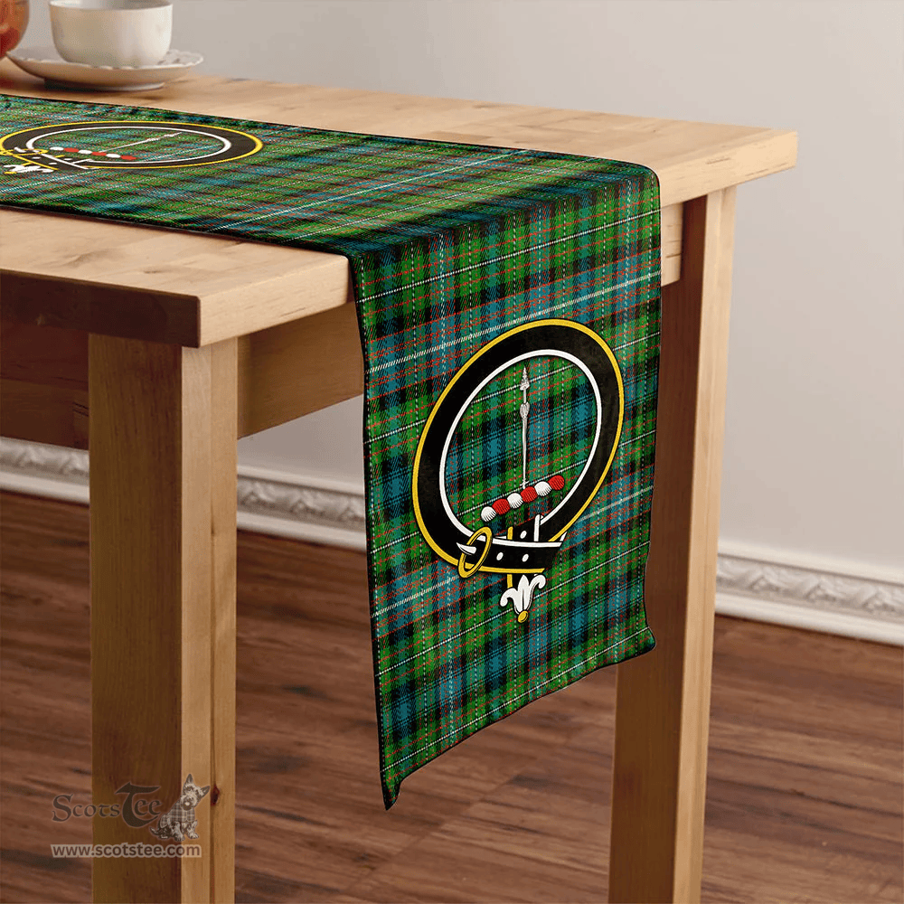 Scottish Rankin (Dalgliesh) Ancient Clan Tartan Table Runner Clan Tartan Table Runner - Crest Classic Scottish Plaid Tartan Plaid