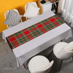 Scottish MacLeod of Gesto Ancient Clan Tartan Table Runner Clan Tartan Table Runner - Crest Classic Scottish Plaid Tartan Plaid