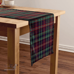 Scottish Rankin Modern Clan Tartan Table Runner Clan Tartan Table Runner - Crest Classic Scottish Plaid Tartan Plaid