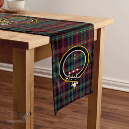 Scottish Rankin Modern Clan Tartan Table Runner Clan Tartan Table Runner - Crest Classic Scottish Plaid Tartan Plaid