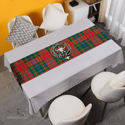 Scottish Murray of Atholl Red Dress (Murray of Atholl; Red Dress) Ancient Clan Tartan Table Runner Clan Tartan Table Runner - Crest Classic Scottish Plaid Tartan Plaid