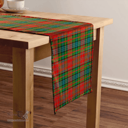 Scottish Murray of Atholl Red Dress (Murray of Atholl; Red Dress) Ancient Clan Tartan Table Runner Clan Tartan Table Runner - Crest Classic Scottish Plaid Tartan Plaid