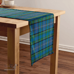 Scottish Rankin Ancient Clan Tartan Table Runner Clan Tartan Table Runner - Crest Classic Scottish Plaid Tartan Plaid
