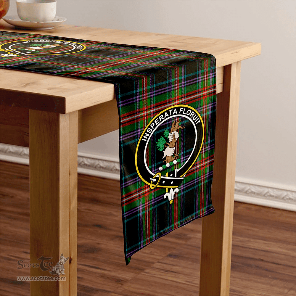 Scottish Watt (Wate) Ancient Clan Tartan Table Runner Clan Tartan Table Runner - Crest Classic Scottish Plaid Tartan Plaid