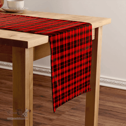 Scottish Murray of Ochtertyre Modern Clan Tartan Table Runner Clan Tartan Table Runner - Crest Classic Scottish Plaid Tartan Plaid