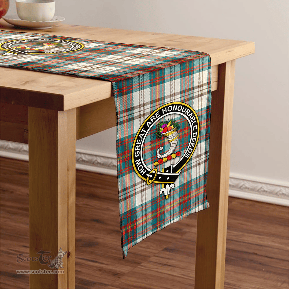 Scottish Walker Dress Ancient Clan Tartan Table Runner Clan Tartan Table Runner - Crest Classic Scottish Plaid Tartan Plaid