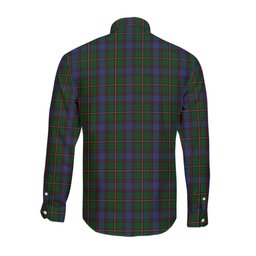 ScotsTee Shop Scottish Skene Clan Crest Tartan Long Sleeve Shirt, Cotton Tartan Plaid Shirt
