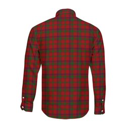 ScotsTee Shop Scottish MacColl Clan Crest Tartan Long Sleeve Shirt, Cotton Tartan Plaid Shirt