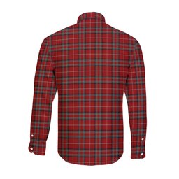 ScotsTee Shop Scottish Stuart of Bute Clan Crest Tartan Long Sleeve Shirt, Cotton Tartan Plaid Shirt