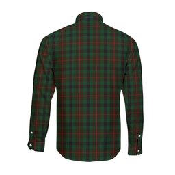 ScotsTee Shop Scottish Tennant Clan Crest Tartan Long Sleeve Shirt, Cotton Tartan Plaid Shirt