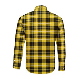 ScotsTee Shop Scottish Barclay Dress Modern Clan Crest Tartan Long Sleeve Shirt, Cotton Tartan Plaid Shirt