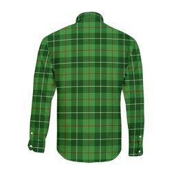 ScotsTee Shop Scottish Boyle Clan Crest Tartan Long Sleeve Shirt, Cotton Tartan Plaid Shirt
