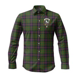 ScotsTee Shop Scottish Cochrane Clan Crest Tartan Long Sleeve Shirt, Cotton Tartan Plaid Shirt