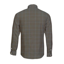 ScotsTee Shop Scottish Haig Clan Crest Tartan Long Sleeve Shirt, Cotton Tartan Plaid Shirt