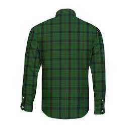 ScotsTee Shop Scottish Kincaid Clan Crest Tartan Long Sleeve Shirt, Cotton Tartan Plaid Shirt