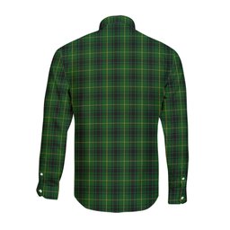 ScotsTee Shop Scottish MacArthur Clan Crest Tartan Long Sleeve Shirt, Cotton Tartan Plaid Shirt