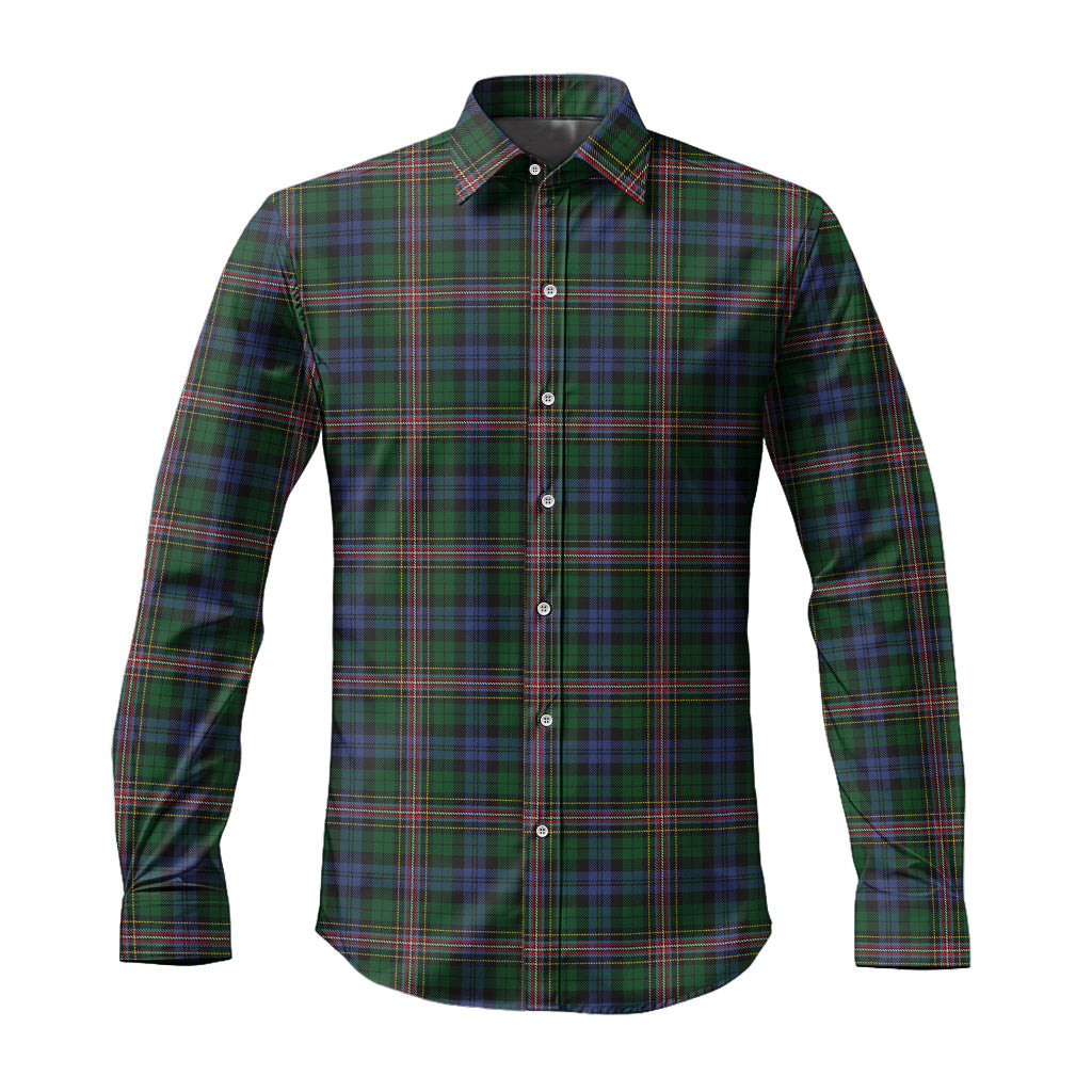 ScotsTee Shop Scottish Allison Clan Tartan Long Sleeve Shirt, Cotton Tartan Plaid Shirt
