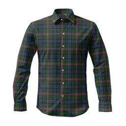 ScotsTee Shop Scottish Allison Clan Tartan Long Sleeve Shirt, Cotton Tartan Plaid Shirt