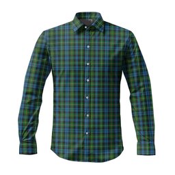 ScotsTee Shop Scottish Campbell of Argyll #02 Clan Tartan Long Sleeve Shirt, Cotton Tartan Plaid Shirt