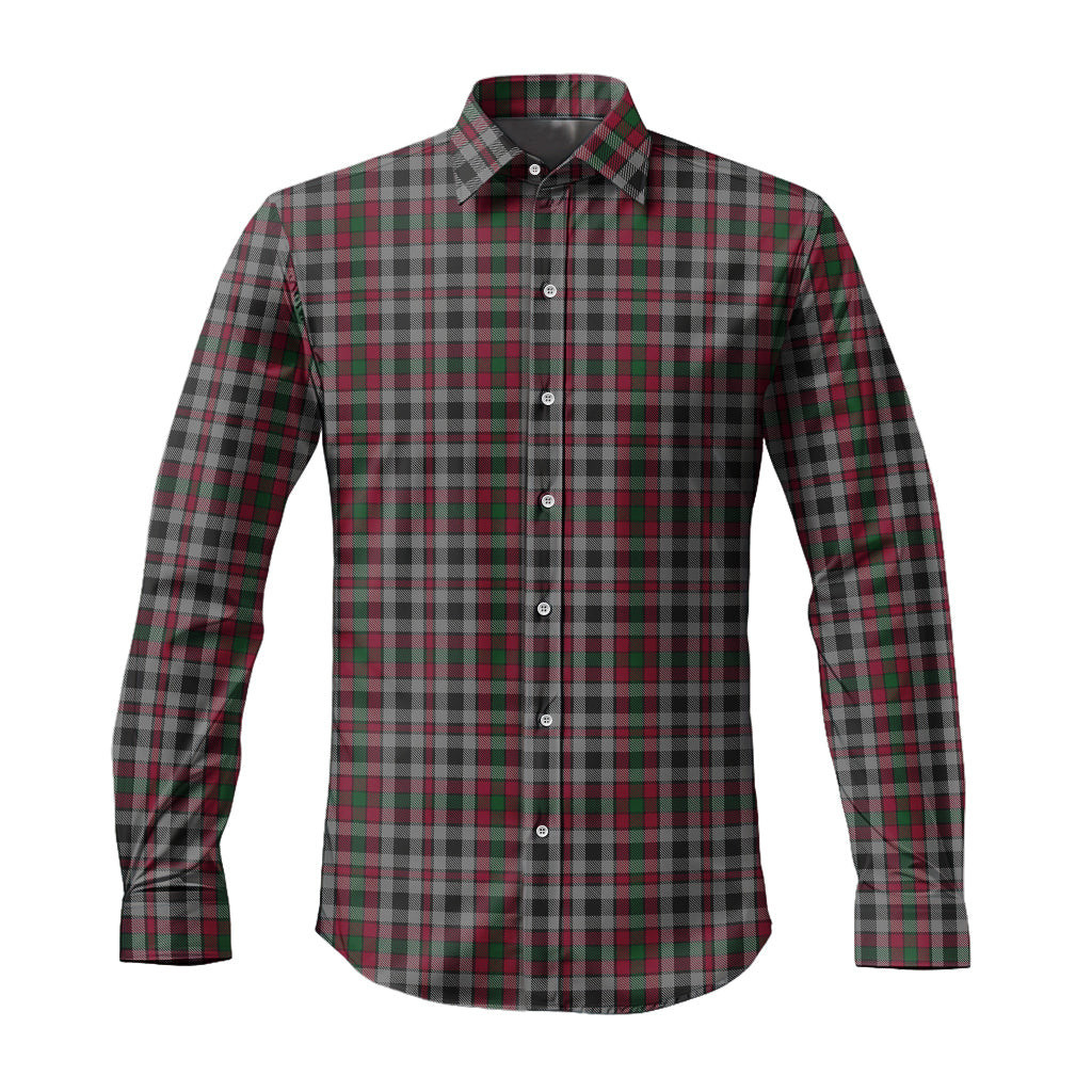 ScotsTee Shop Scottish Borthwick Clan Tartan Long Sleeve Shirt, Cotton Tartan Plaid Shirt