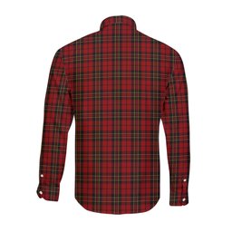 ScotsTee Shop Scottish Brodie Clan Tartan Long Sleeve Shirt, Cotton Tartan Plaid Shirt