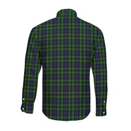 ScotsTee Shop Scottish Campbell of Breadalbane Clan Tartan Long Sleeve Shirt, Cotton Tartan Plaid Shirt