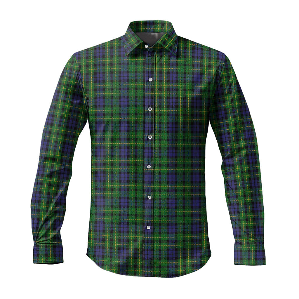 ScotsTee Shop Scottish Campbell of Breadalbane Clan Tartan Long Sleeve Shirt, Cotton Tartan Plaid Shirt