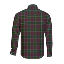 ScotsTee Shop Scottish Crosbie Clan Tartan Long Sleeve Shirt, Cotton Tartan Plaid Shirt