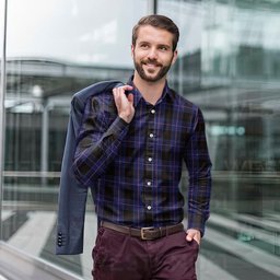 ScotsTee Shop Scottish Dunlop Clan Tartan Long Sleeve Shirt, Cotton Tartan Plaid Shirt